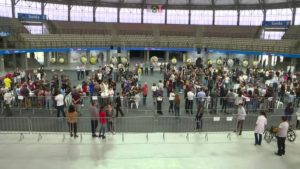 Corpos são velados na Arena Suzano